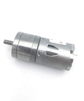 24V DC Gear Motor With 4mm Shaft Micro Metal Gear Drive For Robotics And Small Machines 130 RPM At 24V Dope Torque 370 DC Gear Motor