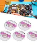 High Efficiency Copper Desoldering Wick Braids Kit, 5 Pack, 2mm Width, 4.9ft Length Each, displayed with electronics rework setup