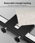 Professional Manual Tile Cutter 1000mm For Porcelain Ceramic Flooring Wall Precision Slider with removable triangle backing