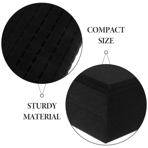 Close-up of 4 Pack Pick And Pluck Foam Inserts For Shipping And Storage Dope Soft Cushioning Padding, sturdy material detail