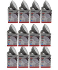 Hot 6.5W LED MR16 Bulbs Pack Of 12, 2700K Warm White, 500 Lumen Output, boxes and bulbs displayed, GU5.3 Bi-Pin Base, 12V AC DC