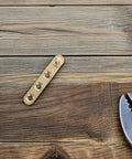 Hidden Copper Cabinet Hinges Set Of 8 With Top And Bottom Pivot Rotation Mechanism Self Closing on wooden surface