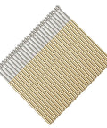 100 Piece P100 E2 Spring Test Probes Kit With Tapered Head Brass 1.5mm Contact Pins For PCB Testing Durable 3A Current Rating
