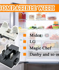 Refrigerator Freezer PTC Start Relay and Overload Protector Kit Replacement for QPE2 A4R7MD3 with fridge compatibility list