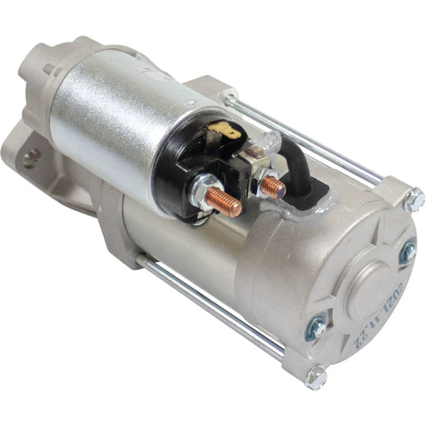 12V 9 Tooth Starter Replacement for New Holland Boomer Tractors MT40006954 MT40334005 close-up view showcasing components