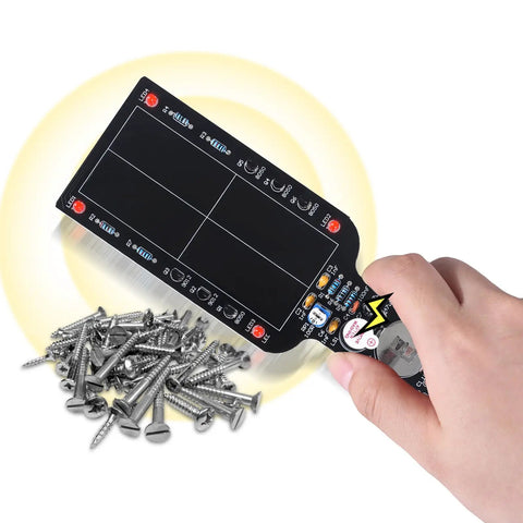 Metal Detector Soldering Project Kit For Newbies And Curious Tinkerers Learn Hands On Electronics With A Handy Non Contact Detection Module Perfect For Home School Projects And Adult Hobbyists detecting screws