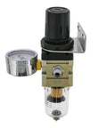 Pro Grade Heavy Duty Airbrush Regulator With Gauge And Water Trap Filter For Moisture Free Airflow, Precision Control Up To 100 PSI