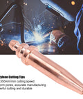 Five Pack Acetylene Cutting Tips G02 2 For Metal Cutting With Separate Gas Inlets Torch Nozzle Accessories