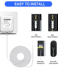 24V Transformer And C Wire Adapter For Nest Ecobee Honeywell Sensi Thermostats And Wyze Video Doorbells Ring Nest Hello installation guide