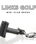 Mini Golf Club Brush Portable Cleaner With Quick Release Magnet And S Carabiner Clip Heavy Duty Nylon Bristles