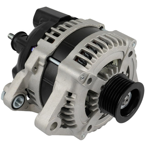 New Beefed Up 150 Amp 12V Alternator For Hyundai Santa Fe 2010 2012 And Kia Sorento 2012 2014 With 6 Grooved Pulley CW Rotation