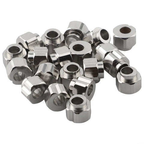 Upgrade Your 3D Prints With This 20-Pack Of Eccentric Spacer Nuts Designed For Smooth Motion Control On Ender 3 Printers, steel 5mm bore nuts.