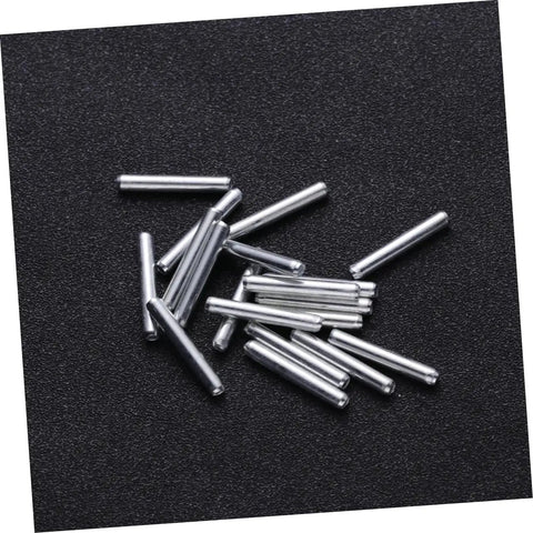 40Pcs Robot Drive Shaft Model Axle Kit For DIY Micro RC Cars Steering And Gear Systems Durable Metal Rods on black background