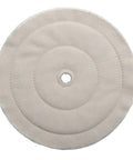 Premium 10 Inch Canton Flannel Buffing Wheel Ultra Soft Extra Light Finish For Automotive Refinishing And Metal Polish top view