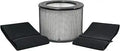 Defender Air Purifier Replacement Filter Bundle with Medi-Filter and two Enviropure Charcoal Wraps OEM Health-Mor Made in USA