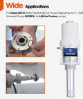 Repair Kit For 5 To 1 Fire Ball 300 Oil Pumps And Fireball Universal Pumps, showing pump assembly and seals.