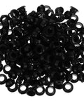 200 Pcs Rubber Cable Grommet Kit With Quick Install No Fuss Easy Setup All Weather Ready Round Hollow Wire Protectors For Distribution Boxes And Garden Fences Black Rubber Wiring Seals That Keep Moisture Out, assorted black rubber grommets