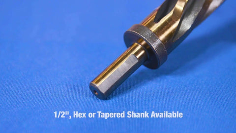 Seven Eighths Inch Bridge Reamer With One Half Inch Shank For Precise Hole Alignment Before Bolt Or Rivet Installation DWR Series
