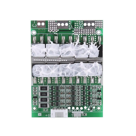 Top view of 12V 100A 4S LiFePO4 Battery BMS Protection Board With Plug And Play Balancing and safety features.