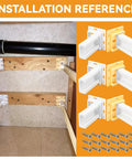 Installation reference for Bulletproof RV Drawer Slides 3 Pack With Four Way Adjustable Base Fits 1 Inch Channels.