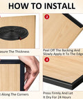 How to install Flexible Rubber Edge Trim For Plywood Shelves 20 Ft Long Peel And Stick Edge Guard For Three Quarters Inch Edges