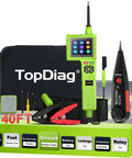 P100 Pro Power Circuit Probe Kit 9V 30V Automotive Circuit Tester 12V 24V AC DC Digital Voltage Tester Multimeter Short Finder with accessories