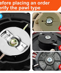 Different pawl types for Pull Start Assembly Recoil Starter Replacement For Champion Predator Honda OHV Engines 196cc 212cc 224cc