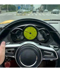 Porsche 12.3 Inch LCD Dashboard Instrument Panel Replacement For Cayman Boxster 981.1 987.2 2005 2012 Digital Gauge Cluster Smart Module With Built In Circuit Board And Plug And Play Stability, installed in Porsche cockpit