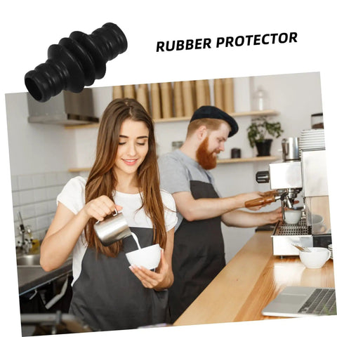 Replacement Heat Insulation Tube For Steam Wand Sturdy Rubber Material Easy Install in coffee shop setting