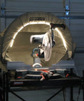 Lighted Dust Hood For Miter Saws With LED Light Keeps Work Area Clean And Dust Free Universal Fit For All Miter Saws