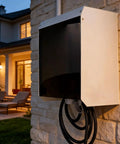 Tough As Nails EV Charger Cover shields your wallbox with a galvanized steel enclosure and clear acrylic door.