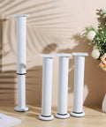 Adjustable Steel Furniture Legs 4 Pack Telescopic Feet For Cabinets Tables Sofas Beds And Shelves Rock Solid Heavy Duty
