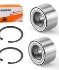 Polaris rear wheel bearing set for ATVs/UTVs (2 pcs) with retaining rings; orange ZozoYe box