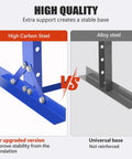 Comparison of high carbon steel vs alloy steel bases for 12 Ton Shop Press With H Frame For Garage Or Shop Use, Adjustable Hydraulic Floor Press