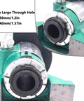 Close-up view of extra large through hole on Top Rated Cnc Rotary Indexing Table With Universal Dividing Head And 6 Inch 3 Jaw Lathe Chuck Sweet Milling Attachment Kit Built Tough For Hella Accurate Cuts And Fast Setup.