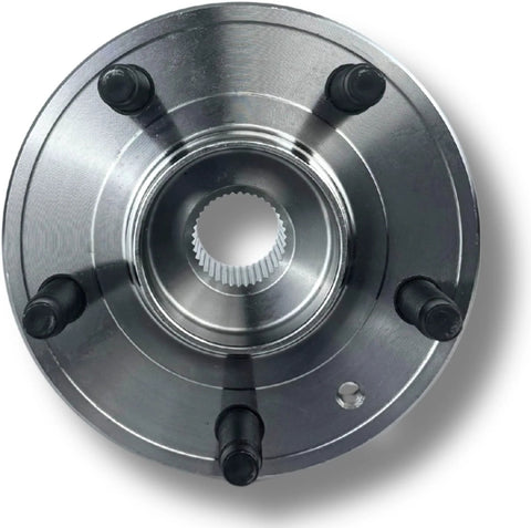 Heavy Duty Front And Rear Wheel Hub Bearing Assembly For Explorer Police Interceptor Utility 2011 2018 5 Lug With ABS OE Replacement 512460 HA590446 BR930809 Drop In Ready