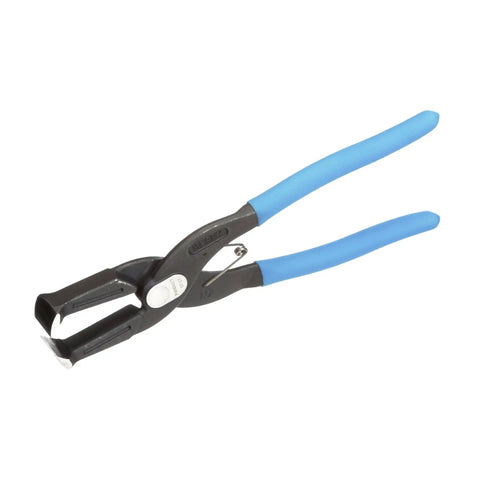 Hand Held Duct Finger Cutting Tool For Wide Slotted Wiring Ducts Beefy Steel Build With Spring Open Handles Easy One Hand Operation