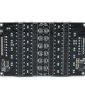 High Output 5A Active Battery Equalizer Balance Board for 10S to 14S Series Cells with wiring harness and circuit layout.