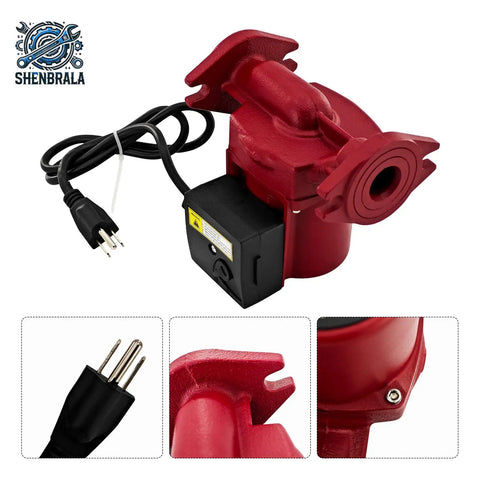 Heavy Duty Workhorse Circulator Pump Replacement For Grundfos Ups26 150f 95906630 Parts Smooth Hydraulic Flow Slick Install For Heating Systems And Boiler Hot Water Loops Plug And Play Zero Stress Upgrade