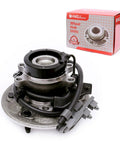 Front Left Wheel Bearing Hub Assembly For Chevy Colorado GMC Canyon Isuzu I-280 I-290 6 Lugs With ABS 2WD Only Direct Replacement Premium Sealed Bearings Durable Steel Easy Install