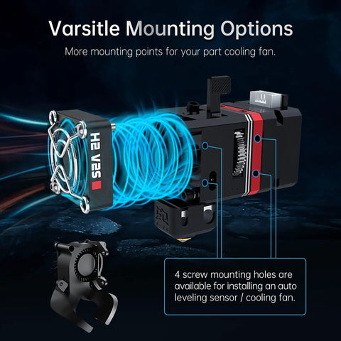 Lightweight Dual Gear Direct Drive Extruder Drops A Sweet Upgrade To Nail Crisp Prints Every Time Boost Your Rig For Hella Smooth Runs With Zero Jams While Handling 1.75Mm For Ender 3