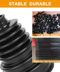 CV Axle Boot Repair Kit Universal Fit Silicone Stretchable Protective Cover for 19mm to 34mm Shafts Cars SUVs ATVs with silicone material.