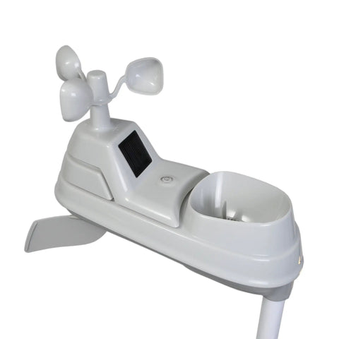 All In One Wireless Weather Sensor With Rain Gauge And Wind Speed And Direction Temperature And Humidity Updates Every 36 Seconds 433 MHz