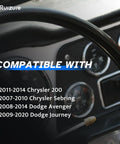 Image showing compatibility details for Front Abs Wheel Speed Sensor Pair For Dodge Journey Avenger Chrysler 200 Sebring 2007 To 2020.