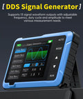 2In1 Portable Digital Oscilloscope And DDS Signal Generator with 10MHz Bandwidth, 2.8 inch TFT display showing a waveform