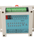 Front view of Rx03T 24V 12V Sequential Solenoid PLC Controller with relay outputs.