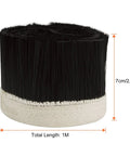 Dust Shoe Brush For Engraving Machines, 70mm Nylon CNC Vacuum Cover, 5mm Thick Shield For CNC Router Spindle Motor, Black