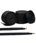 Pro Grade Braided Cable Sleeve For Ultimate Wire Management Heat Shrink Ready 300cm Flexible Polyester Protector Rolls