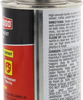 Side view of Tan Contact Cement 3 Oz Instant Bond That Delivers Strong, Water Resistant Adhesion On Contact For A Variety Of Materials Like Wood, Fabric, Metal, Ceramic And More