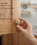 Champagne Bronze Cabinet Knobs Ten Pack Vintage Round Floral Hardware One Point Four Inch Classic Kitchen Handles Installed